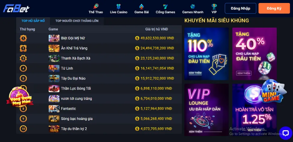 Bàn Roulette trực tuyến FVE88